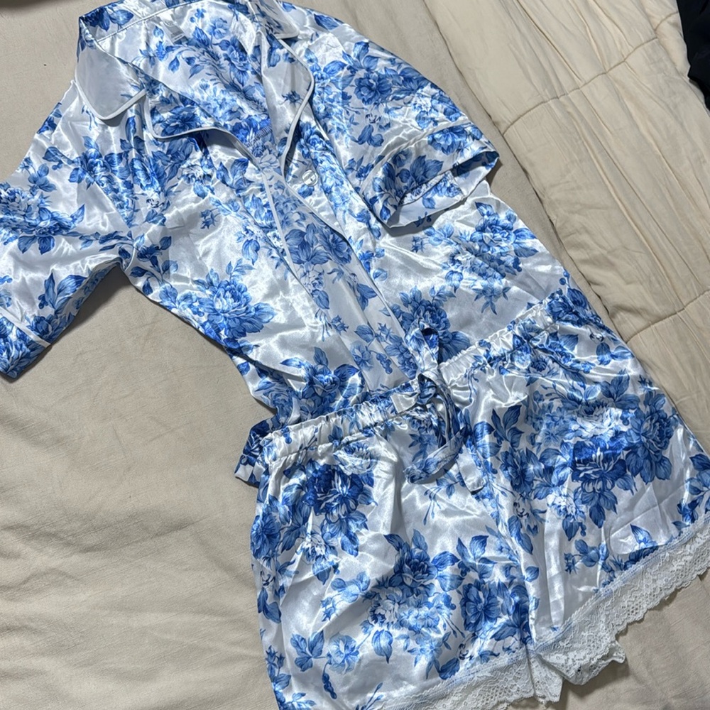 Satin Matching PJ Set